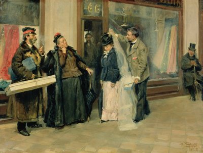 The Choice of Wedding Presents by Vladimir Egorovic Makovsky